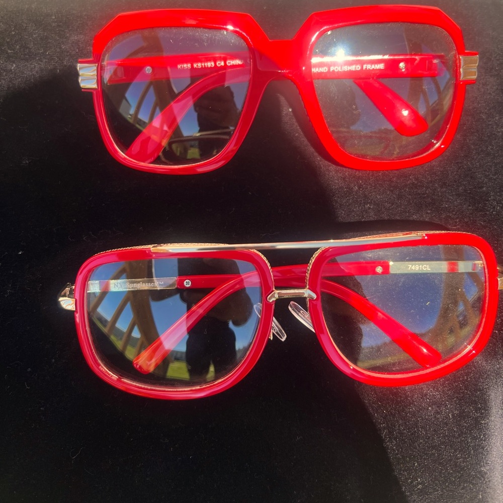 Red Eyeglasses